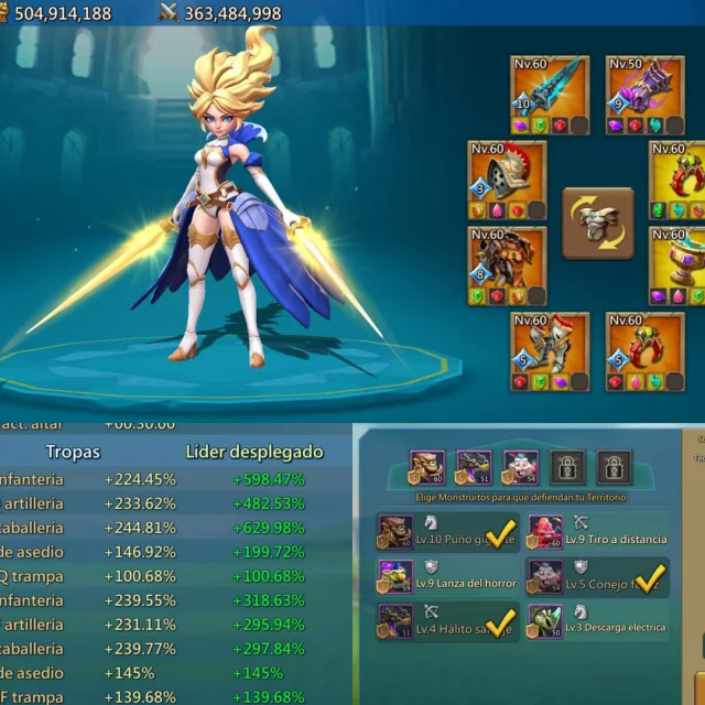 CUENTA LORDS MOBILE | 2 CHAMP | REF 4DFA9 · 1 / 3