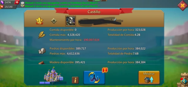 CUENTA LORDS MOBILE 1.98B PODER | 75M TROPAS T5/T4 | REF 4810