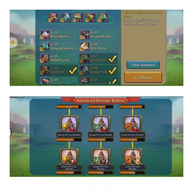 Low quest might  2+1 champ