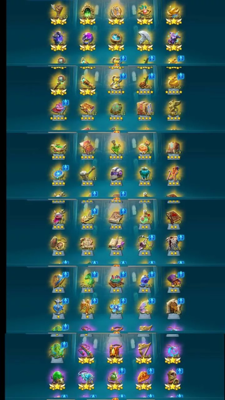 11 champ / 1x11k, 1 lvl 12 , 2 army jewels