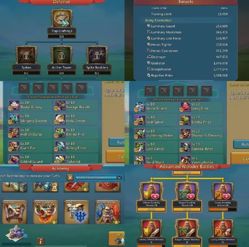 Can go K1501 /  4+1 champs, 3 cups