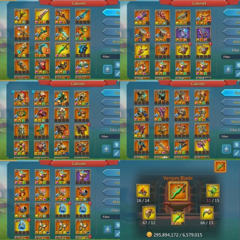 0 quest might /  10+1 mystic champs, 6 cups