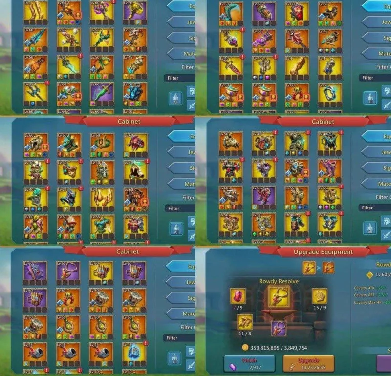 1116–1225-1203% stats / Low Quest Might