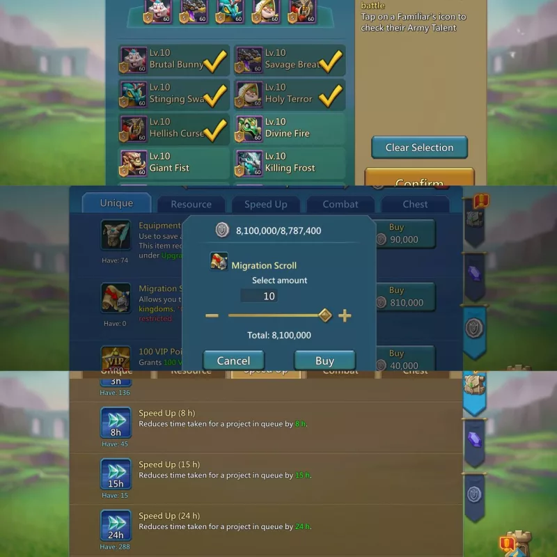 Lead full champ /  4lvl12