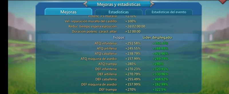 2 champ orange + 1 Gold /stats 1000% 950%