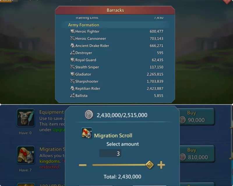 1730kd trap / kd1770+
