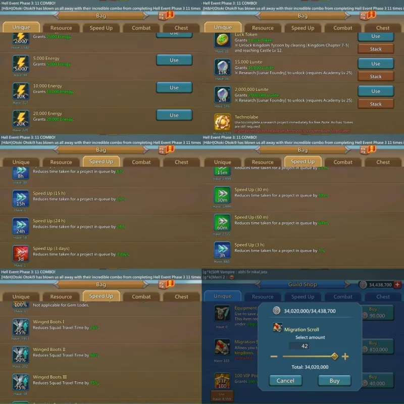 1538-1552-1561% stats / 9 Lv.12 Champs