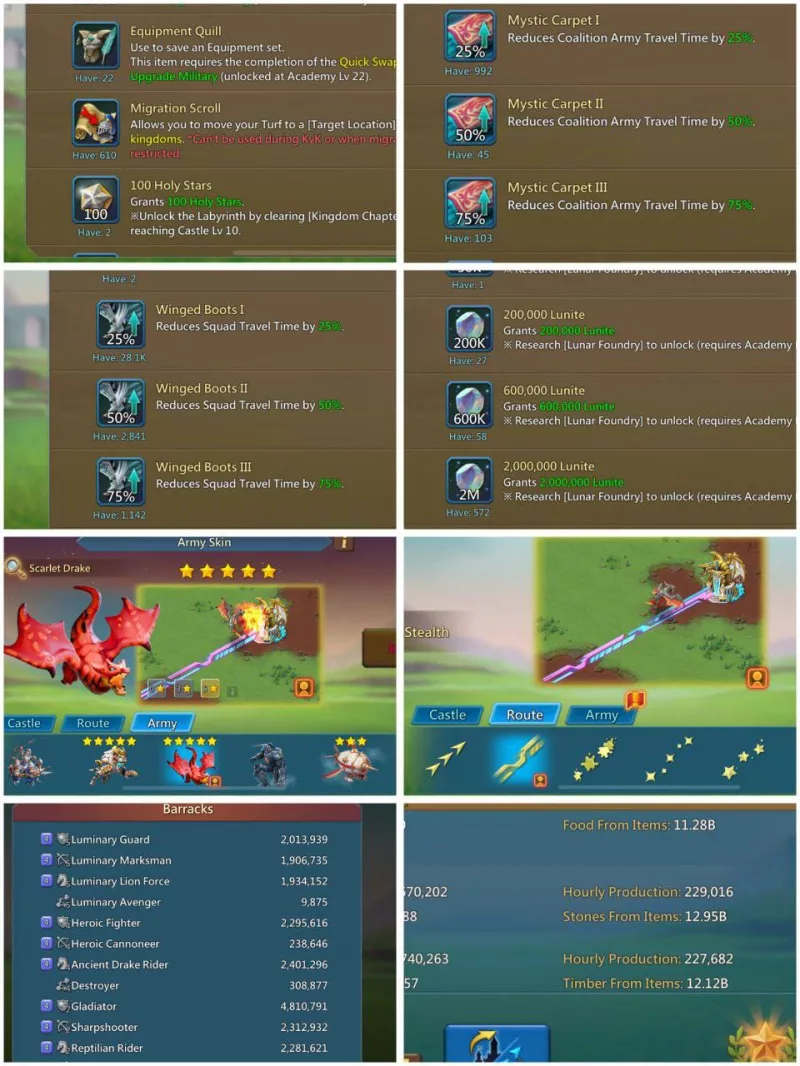 3*11k + oracle gold  806-800-802% base stats