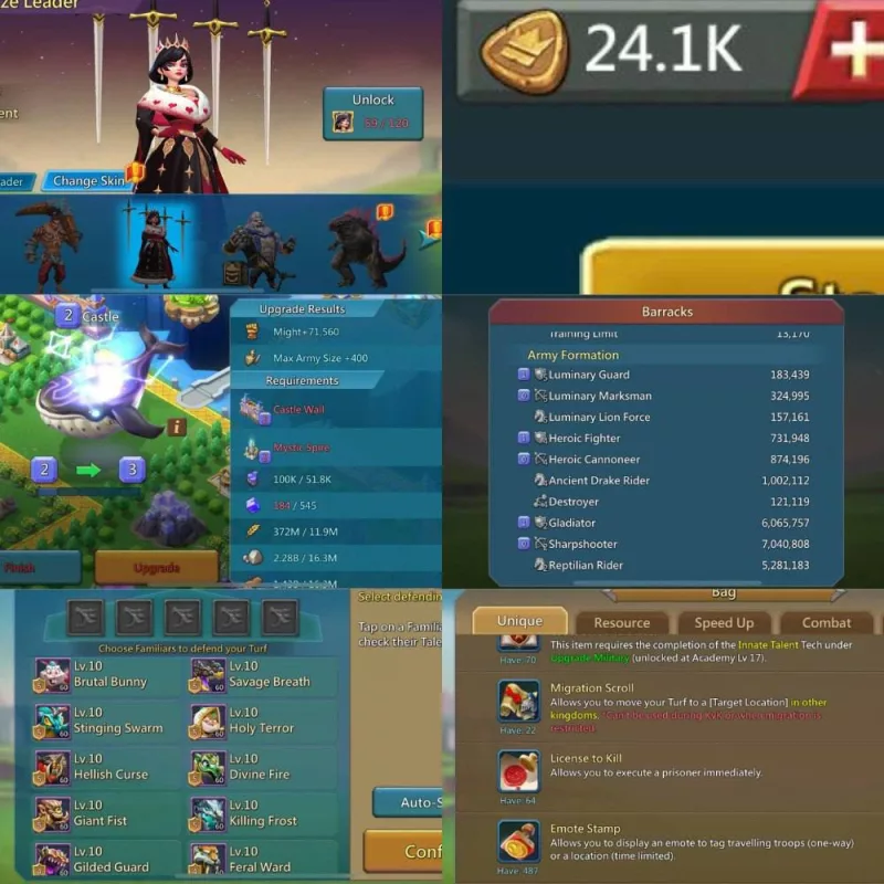Can go K1565 / Low quests might