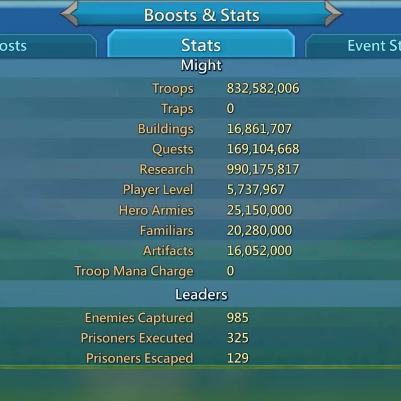 2b T5 Elite  / 1 champ gold / 800% blast