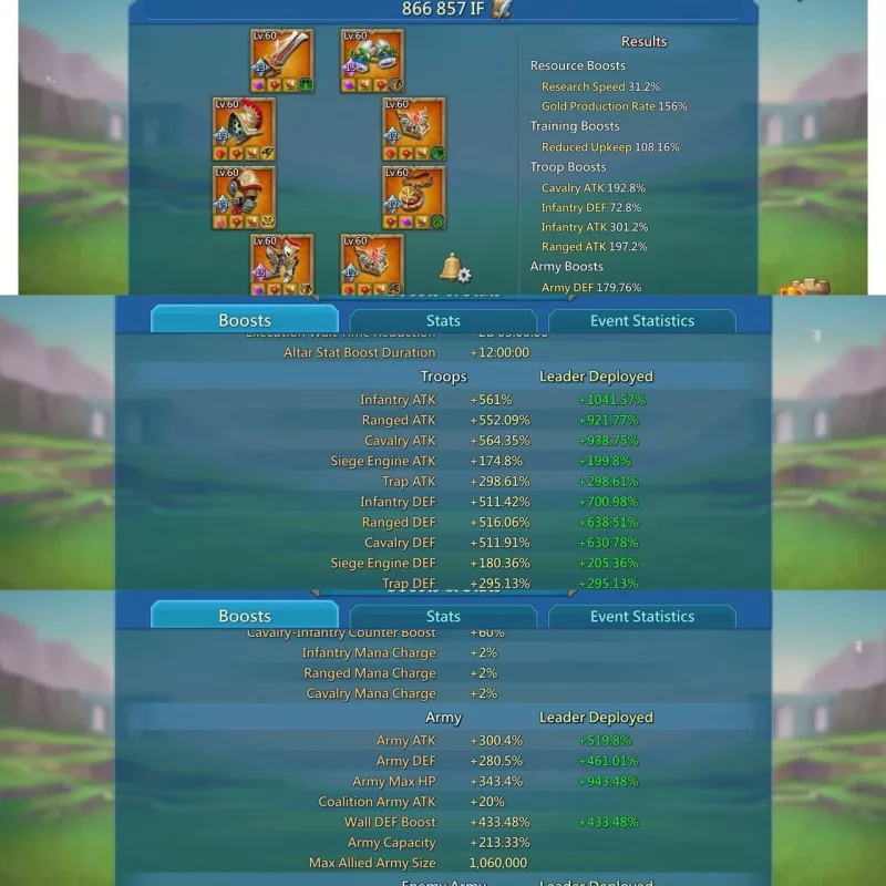 3x11k Gold — 2 Leader skins
