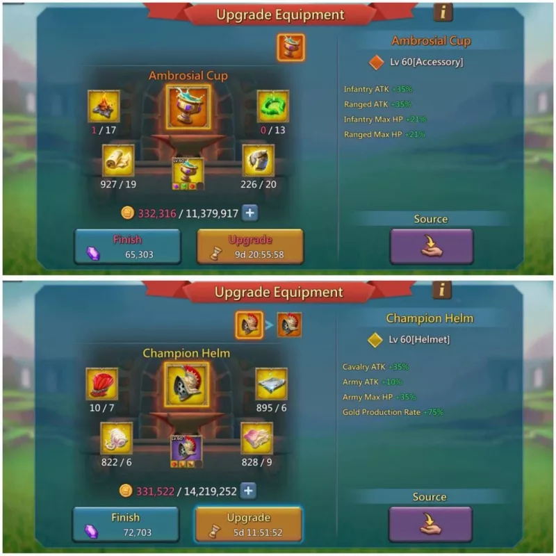 9+1 Champ - 5+1 Cup