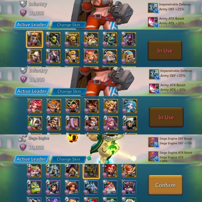 Low Quest Might /  5 Champs - 2 Cups