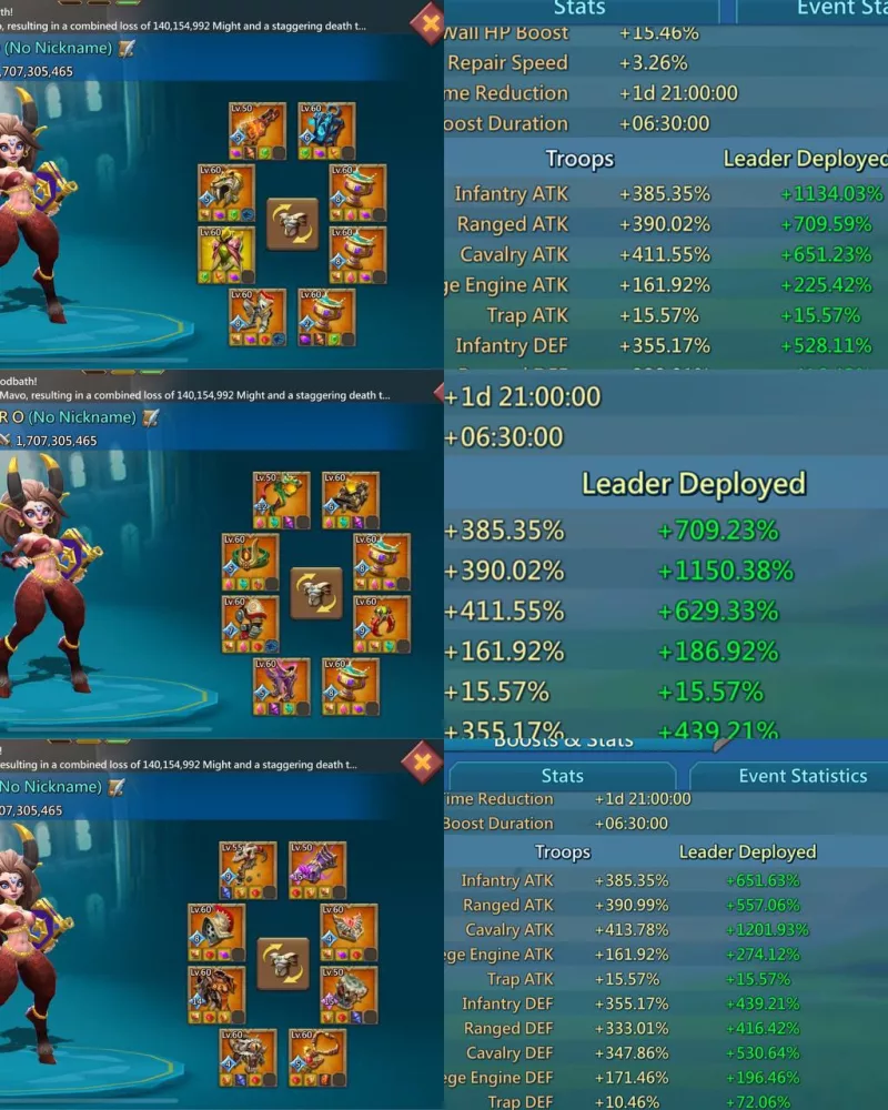 RL Kd 1345 / Low Base Might /  Base stats 385-390-411