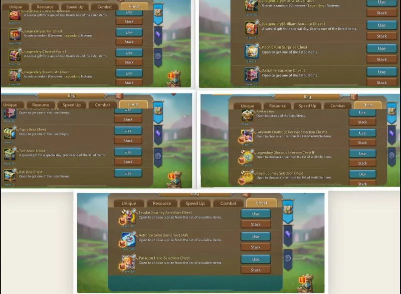 16 mystic champs + 6 cups