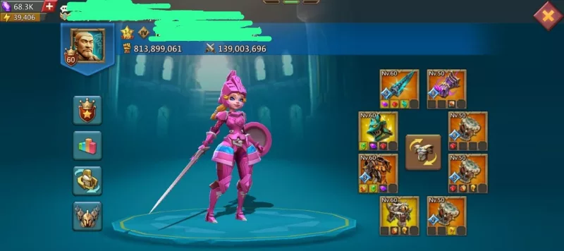 Cuenta RL de Lord Mobile