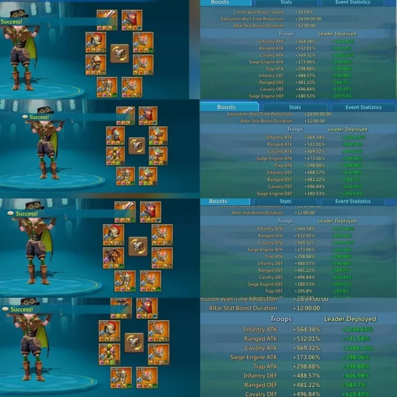 3x11k Heroes Gold