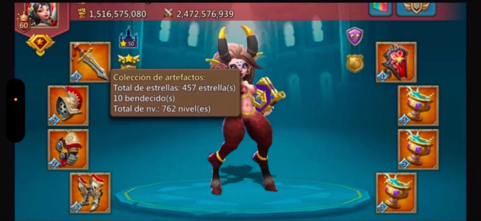 CUENTA LORDS MOBILE | 5 CHAMP | REF A2F00